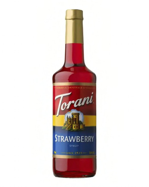 Strawberry Syrup 750 mL PET Bottle 4/Case