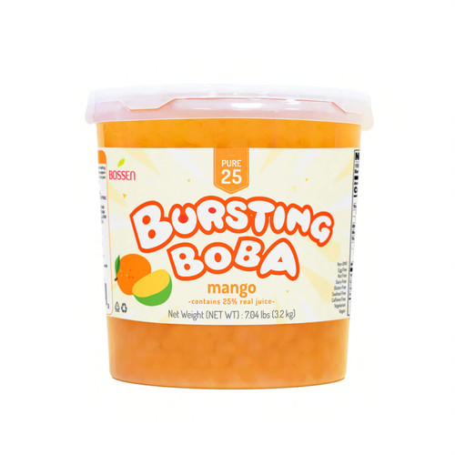 Pure25 Mango Bursting Boba 7.04 LB 1/Case