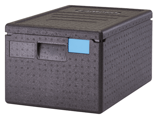 Insulated Food Carrier 23.6X15.8X17 IN Black PP 1/Each