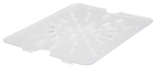 Shelf Drain 1/2 Size 10.25X7.875X0.5 IN Rectangle Plastic 1/Each