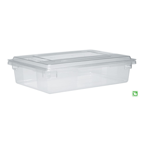 Food Tote Box Lid Rubbermaid Food Tote Boxes: 3300, 3301, 3306, 3308, 3328 18X26 IN Clear PC 6/Case
