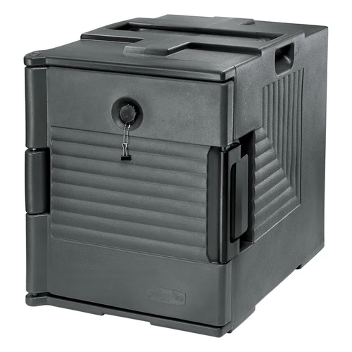 Food Pan Transporter 18.75X26.75X24.5 IN Plastic Single Cabinet Full Size Front Load 1/Each