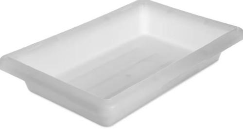 Carlisle Foodservice Products® StorPlus™ Food Storage Container 18.00X12.00X3.50 IN 2 GAL White PE 1/Each