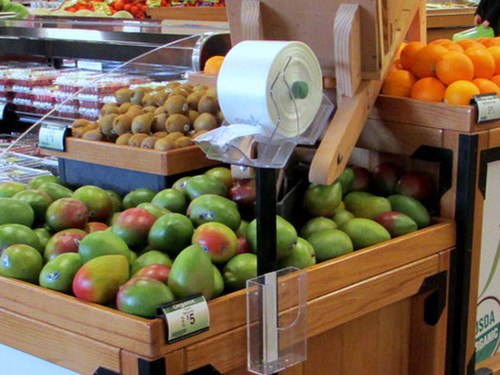 Pull-N-Pak® Bulk Produce Bag Roll 15X20 IN HDPE 8MIC Natural Star Seal FDA Approved 2720/Case