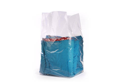 Bag 26X24X48 IN LLDPE 1.5MIL With Bottom Seal Closure Gusset 200/Roll