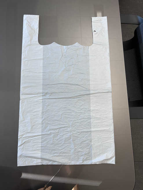 Bag 18X8X30 IN HDPE 18MIC Heavy Duty T-Sack 500/Case