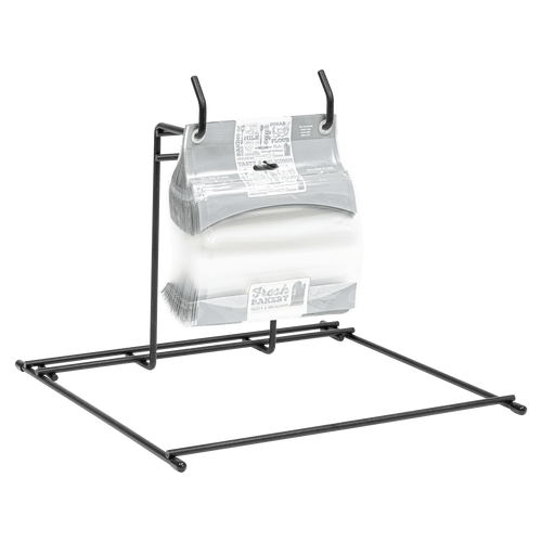 Cookie Bag Small (SM) Clear With Zipper Closure Hang Tab Header 500/Case