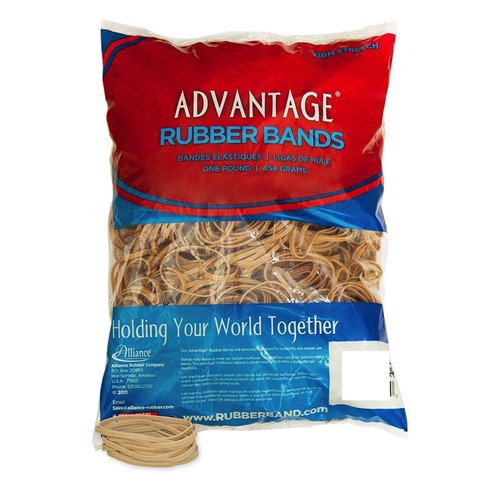 Advantage® Rubber Band #18 1 LB Natural 1/Bag