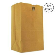 Bag 16X8.25X5.25 IN 20 LB Virgin Paper 57# Extra Heavy Kraft With Self-Opening (SOS) Closure 400/Bundle