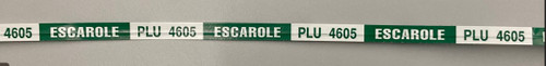Escarole Twist Tie 18X0.375 IN Paper Green White 300/Bundle