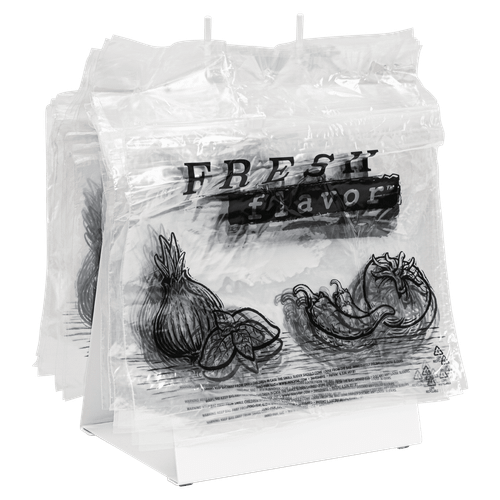 Fresh Flavor™ Deli Bag 10.75X8 IN Low-Density Polyethylene (LDPE) Clear With Slide Seal Closure 1000/Case