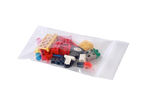 Bag 3X5 IN Plastic 2MIL Clear With Zip Seal Closure 1000/Case