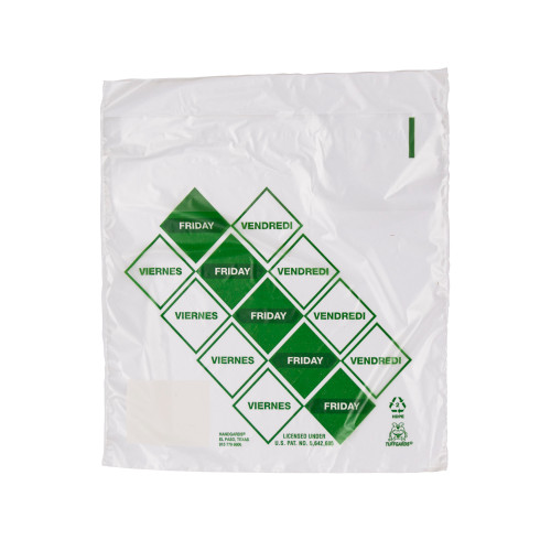 Tuffgards® Bag 6.5X7+1.75 IN Printed Friday High Density Portion Bag 2000/Case