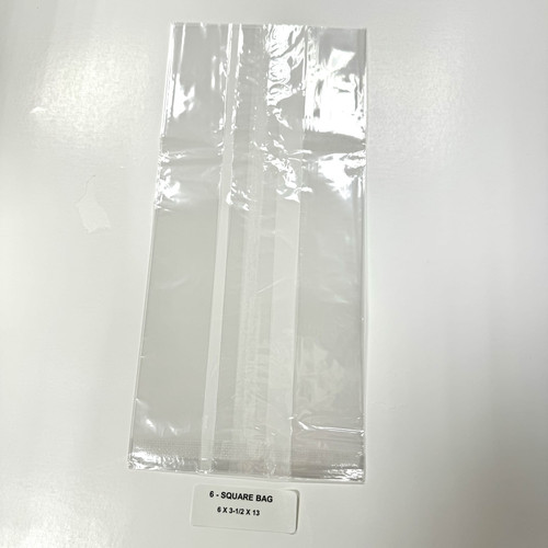 Bag 6X3.5X13 IN 6 LB Cellophane Square 1000/Case