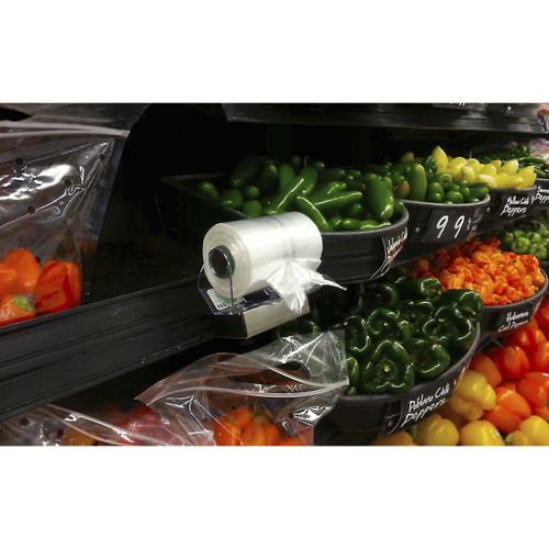 Pull-N-Pak® Produce Bag Roll Mini 15X20 IN HDPE 6MIC Natural Child Warning 90 Count/Roll 40 Rolls/Case