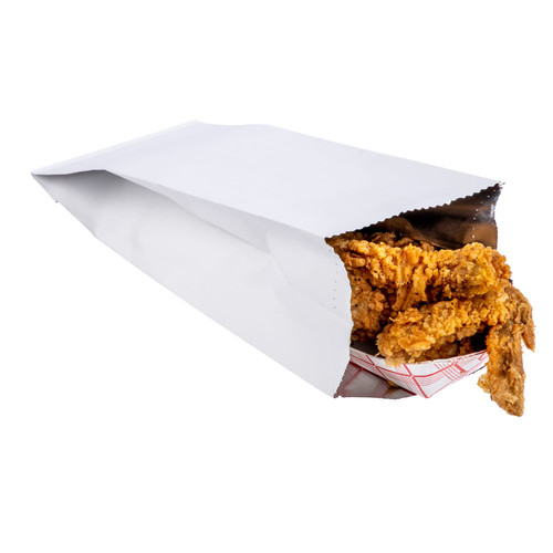 Bag 4X3.25X10 IN Foil-Lined Paper Plain Insulated 1000/Case