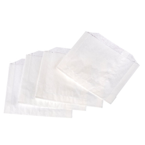 French Fry Bag 5X0.75X4 IN White 1000/Box