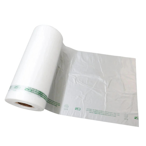 Produce Bag 12X20 IN High-Density Polyethylene (HDPE) 16.5# 11MIC Clear Childwarning 2400/Case