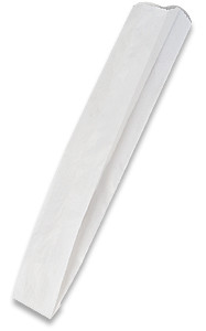 Bagcraft® Bread Bag 4.5X2.5X24 IN White 1000/Case