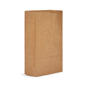 Grocery Bag 6X3.625X11.0625 IN Paper 6# Brown 500/Bundle