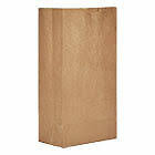 Grocery Bag 5 LB Paper 5# Extra Heavy Duty Black White 500/Bale