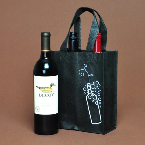 Wine Bag Holder Polypropylene (PP) Non-Woven 300/Case