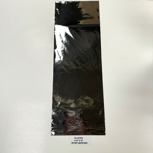 Bag 6.5X19 IN 1 L Silver 1000/Case