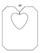 Bag Closure #5 Plastic White 10000/Case