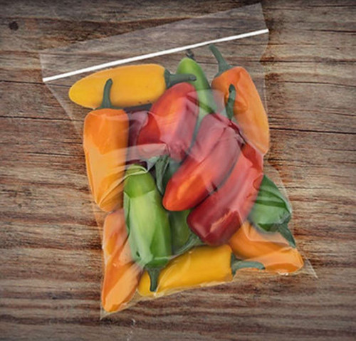 Bag 7X8 IN 1 QT Plastic 1.7MIL With Zip Seal Closure Reclosable 500/Case