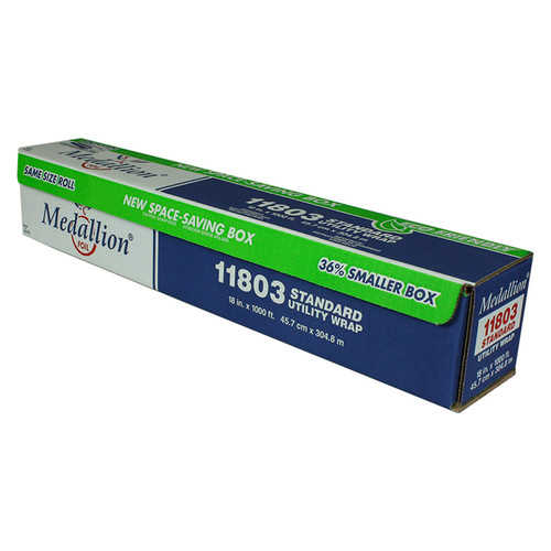 Medallion Foil Roll 18IN X1000FT Aluminum 1/Roll