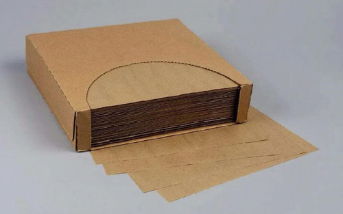 Food Wrap 12X12 IN Kraft Paper Natural Grease Resistant 5000/Case