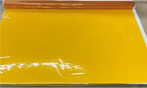 Multi-Purpose Roll 40IN X100FT Cellophane Amber 1/Roll