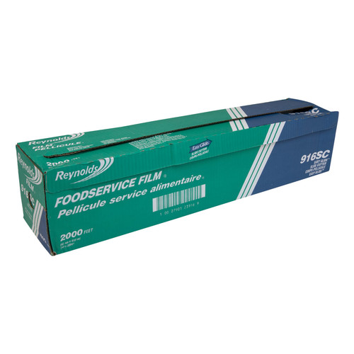 Multi-Purpose Cling Film Roll 24IN X2000FT PVC Clear 1/Case