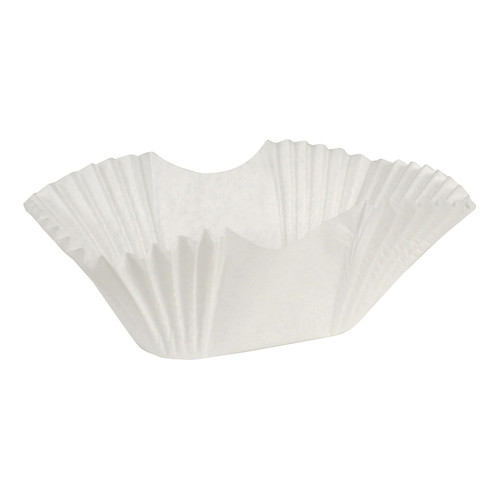 Burger Bagel Taco Blanket Cup Holder 3.75 IN Paper White Fluted 2000/Case