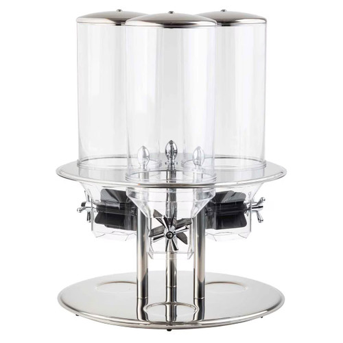 Cereal Cutter & Dispenser 19.5X19.5X26.5 IN PC Stainless Steel Triple Rotating 1/Each