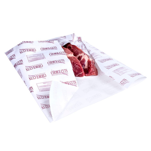 Freezer Paper Sheets 18IN X1100FT White Meat Design Standard Grade 1/Roll