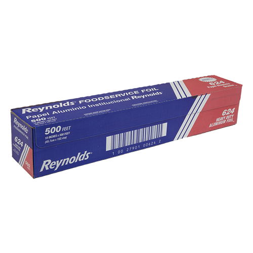Reynolds® Foil Roll 18IN X500FT Aluminum Heavy Duty 1/Case