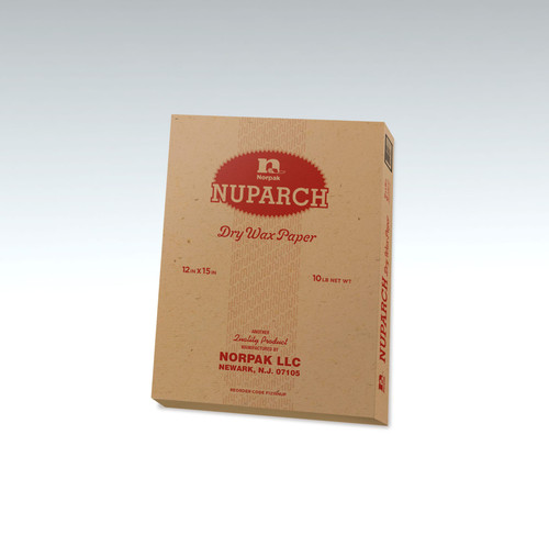 Multi-Purpose Sheet 12X15 IN Dry Wax Paper White Microwave Safe 10 LB 5 Count/Case