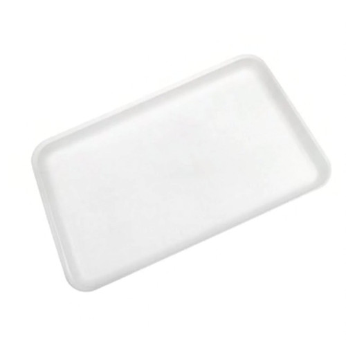 2S Meat Tray Foam White 500/Case