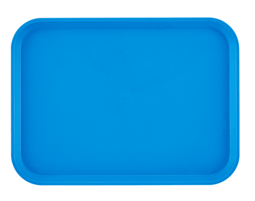 Fast Food Tray 11.88X16.13 IN Blue Dishwasher Safe 1/Each