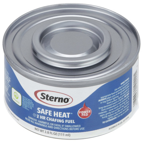Safe Heat® PowerPad® Chafing Fuel 2-HR Wick Pop Off Cap 72/Case