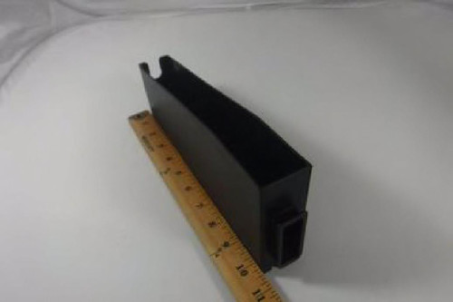 Soda Machine Tray 11X4X2 IN Black Single 1/Each