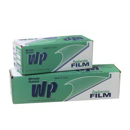 Multi-Purpose Cling Film Cutter & Roll 18IN X2000FT Plastic 35 Gauge Clear With Dispenser Box 1/Case
