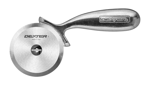 Pizza Cutter 6.25 IN Stainless Steel Aluminum Silver 2.75IN Blade 1/Each