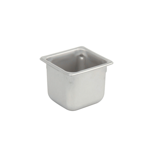Steam Table Pan 7X6X6 IN Stainless Steel Silver 1/Each