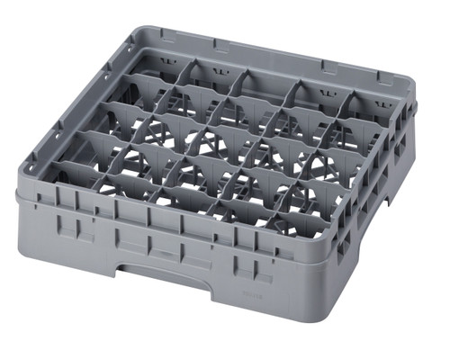 Camrack® Glass Drying Rack 3.63 IN 25 Compartment Soft Gray 1/Each