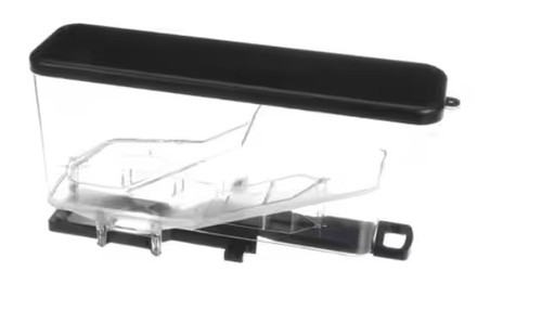 Bean Hopper Kit 6.2X4.08X7.75 IN 3 LB Clear Black With Lid 1/Each