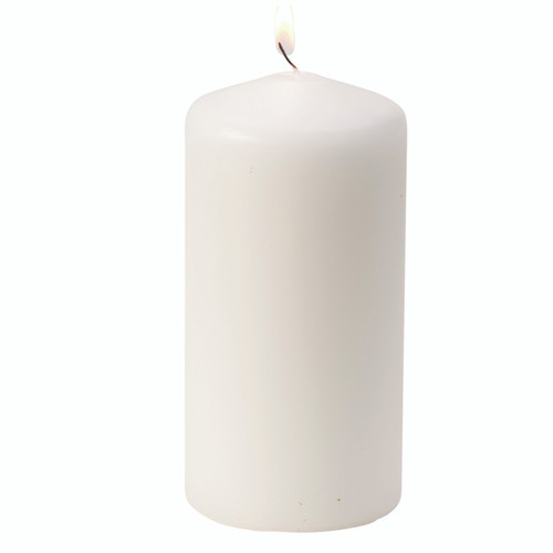 Pillar Candle 6.5 IN White 12/Case