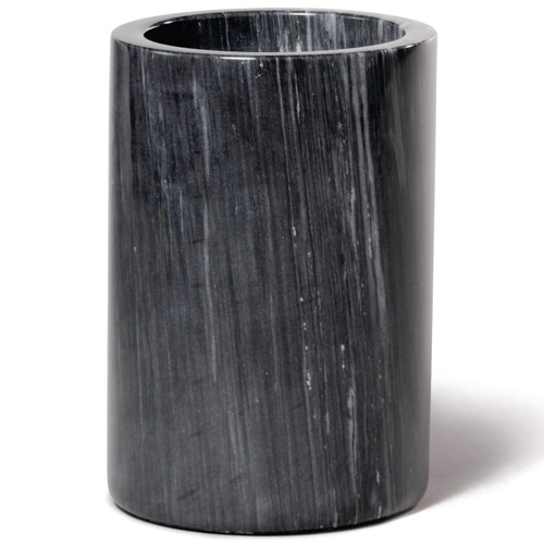 Wine Cooler 5.25X5.25X7.50 IN Marble Black Marble Design Hand Wash 1/Each