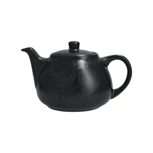 Midnight Sound Teapot 29 FLOZ China Black 1/Each